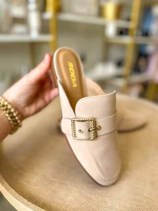 Beige Pretty & Polished Mule Sandal
