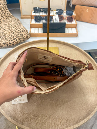 Saddle Charlee Crossbody | Caroline Hill