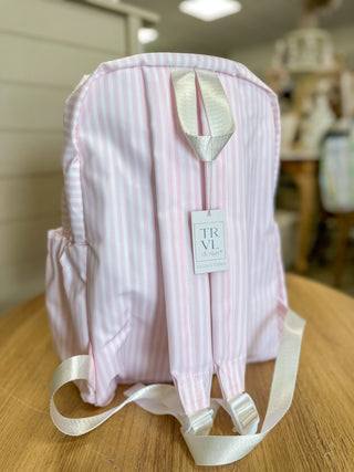 TRVL Pink Pimlico Stripe Backpacker