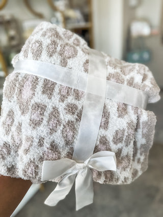 Pink Leopard Soft As Ever Blanket