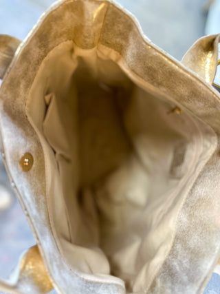 Champagne Pop Kinzley Quilted Tote - Caroline Hill