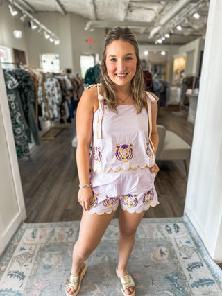 Baton Rouge Bound Shorts SET