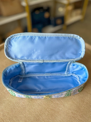 Heirloom Vine Kiss and Makeup Mini Pouch