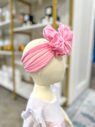 Frilly Frou Bubblegum Bow Headband