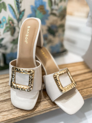 Ivory Lauren Kickback 21 Slip On Heel