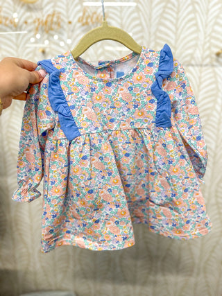 Frankie Floral Ruffle Bloomer Set