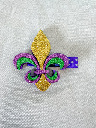 Fleur De Lis Bow Charm