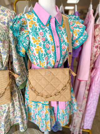 Natural LD Ariana Crossbody | Caroline Hill