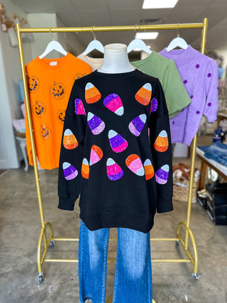 Candy Corn Queen Sweatshirt
