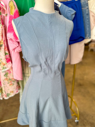 The Baby Blue Belle Mini Dress