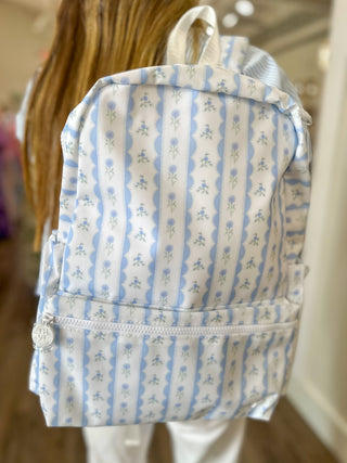 TRVL Blue Ribbon Floral Backpacker