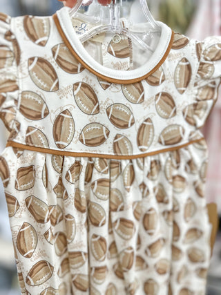 GIRL- Little Champs Flutter Sleeve Bubble