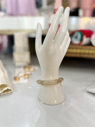 Gold Foil Bamboo Bangle