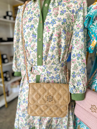 Natural DQ Evelyn Crossbody | Caroline Hill