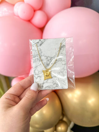 Love is in the Air Gold Necklace