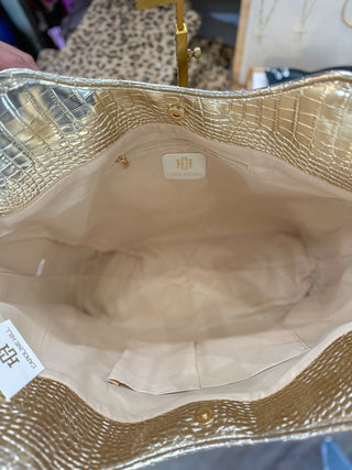 Gold EC Harlow Tote | Caroline Hill