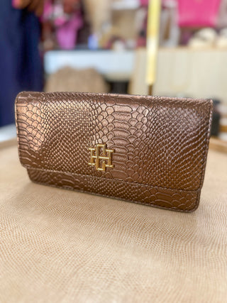 Bronze ES Brynleigh Clutch Crossbody | Caroline Hill