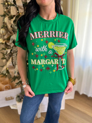 Merrier with a Margarita Sequin Luxe Top