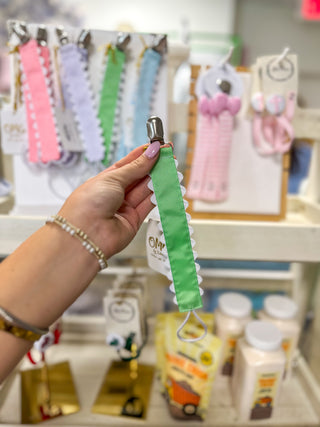 Mint Pacifier Clip