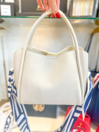 Ivory Hampton Hand Bag