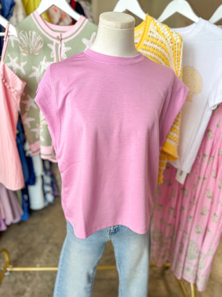The Light Pink Simple & Styled Top