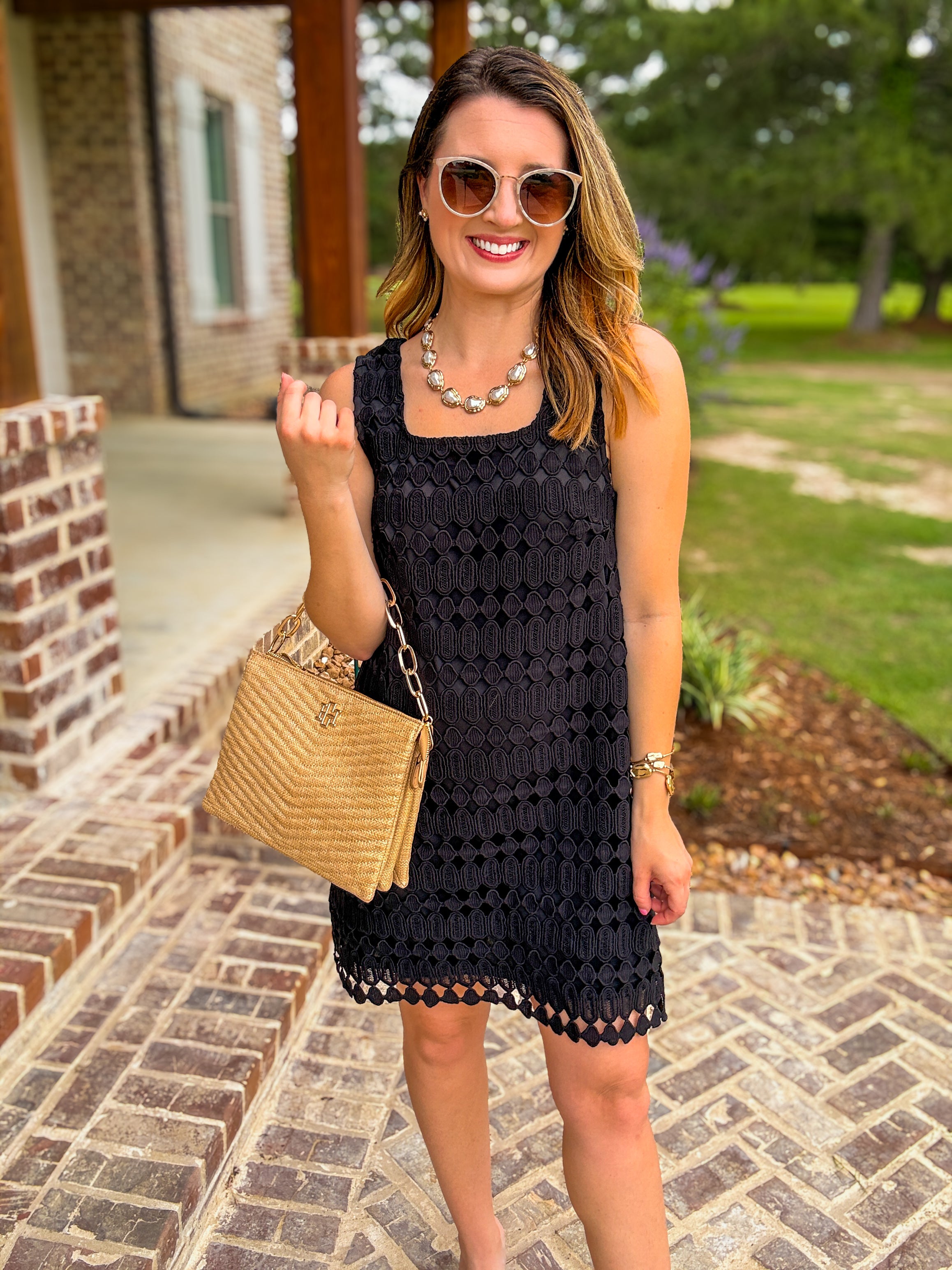 Black Sweetest Little Crochet Mini Dress Everyday EDEN Boutique & Gifts Black Sweetest Little Crochet Mini Dress Everyday EDEN Boutique & Gifts