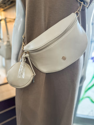 Ivory City Stroll Leather Crossbody