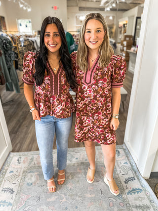 Wildberry Fields Short Sleeve Top