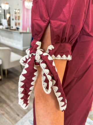 The Ada GARNET Everyday Mini Dress