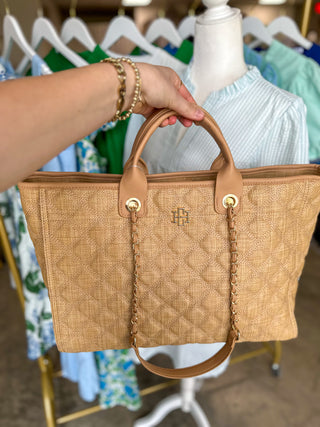 Melissa Natural Tote Bag- Caroline Hill