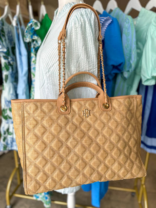 Melissa Natural Tote Bag- Caroline Hill