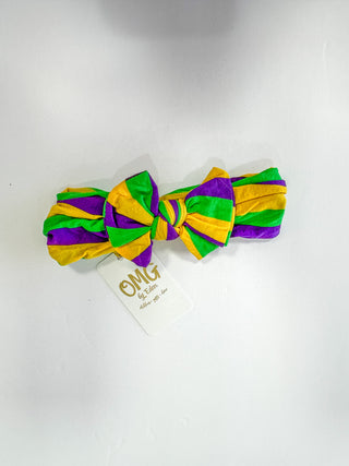 Mardi Gras Wide Headband