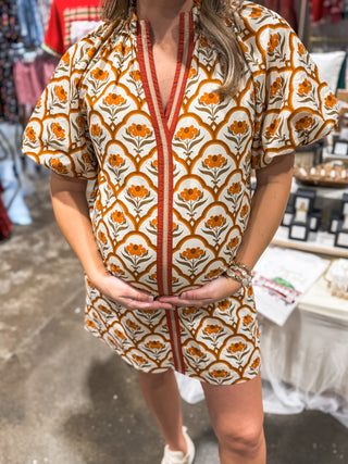 The Honeycomb Mini Dress