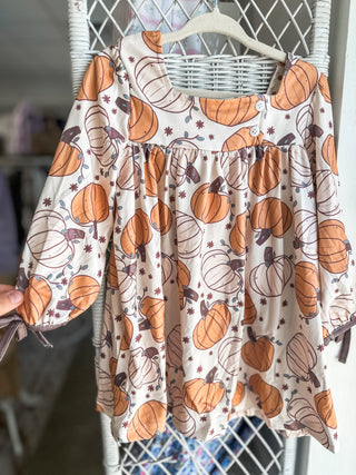 Pumpkin Patch Empire Dress