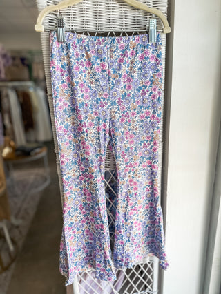 Trick or Treat Gingham & Floral Bell Bottoms Set