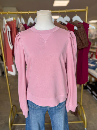 Mauve Causal Statement Sweatshirt