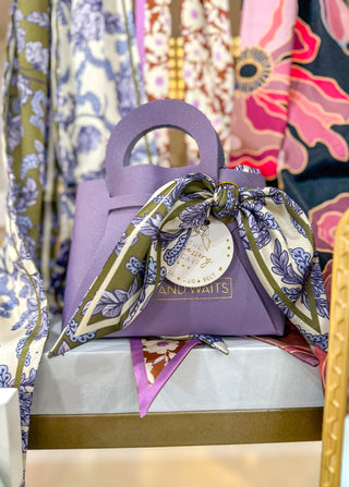 Floral Estate Scarf Styling Gift Set