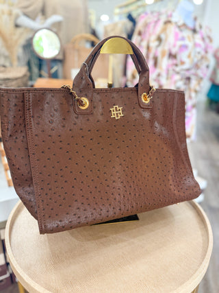 Chocolate EO Missy Tote | Caroline Hill