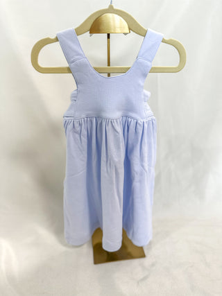 Blue Tie Back Dress