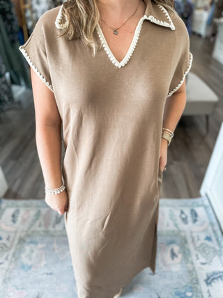 The Harper Causal Trim Midi