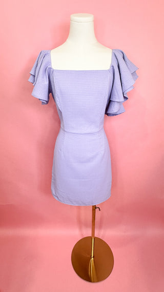 Lilac She's Too Cute Woven Dress