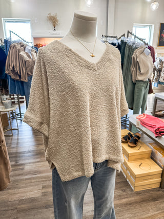 Seashell V-Neck On Cozy Days Wear Me Top