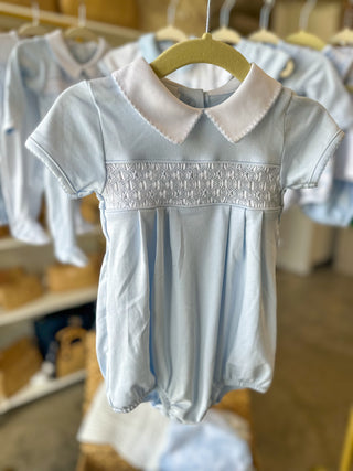 Walker's Classics Smocked Short Sleeve Bubble