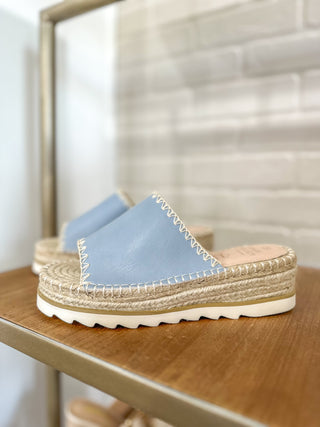 Blue Vista Espadrille Platform Sandal