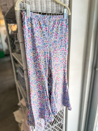 Trick or Treat Gingham & Floral Bell Bottoms Set