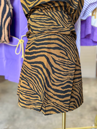 Gameday Tiger Stripe Skort