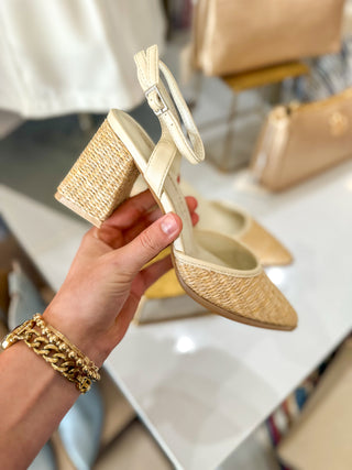 Natural Princess Point Toe Heel