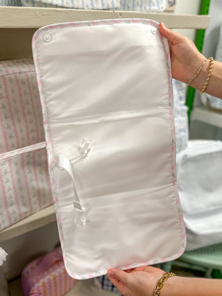 TRVL Pink Ribbon Floral Game Changer Pad