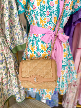 Natural DQ Elle Crossbody | Caroline Hill