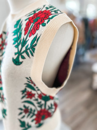 Christmas Meadow Sleeveless Vest